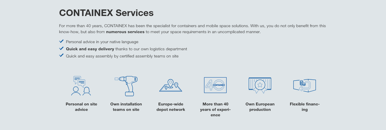 screenshot 2026 03 27 at 13 04 17 quick space solutions for emergency & disaster relief missions with cabins and containers containex (int)
