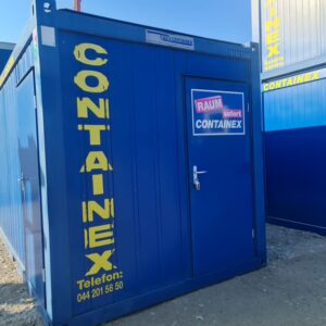 20' portable cabin with sanitation unit