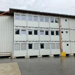 modular building incl. sanitary area